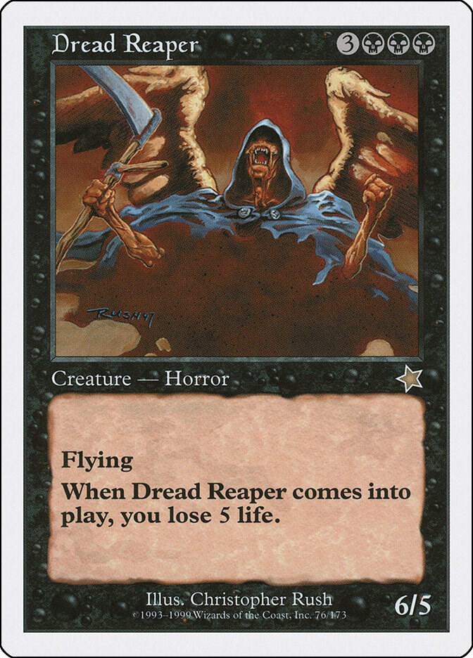 Dread Reaper 76 card from Starter 1999