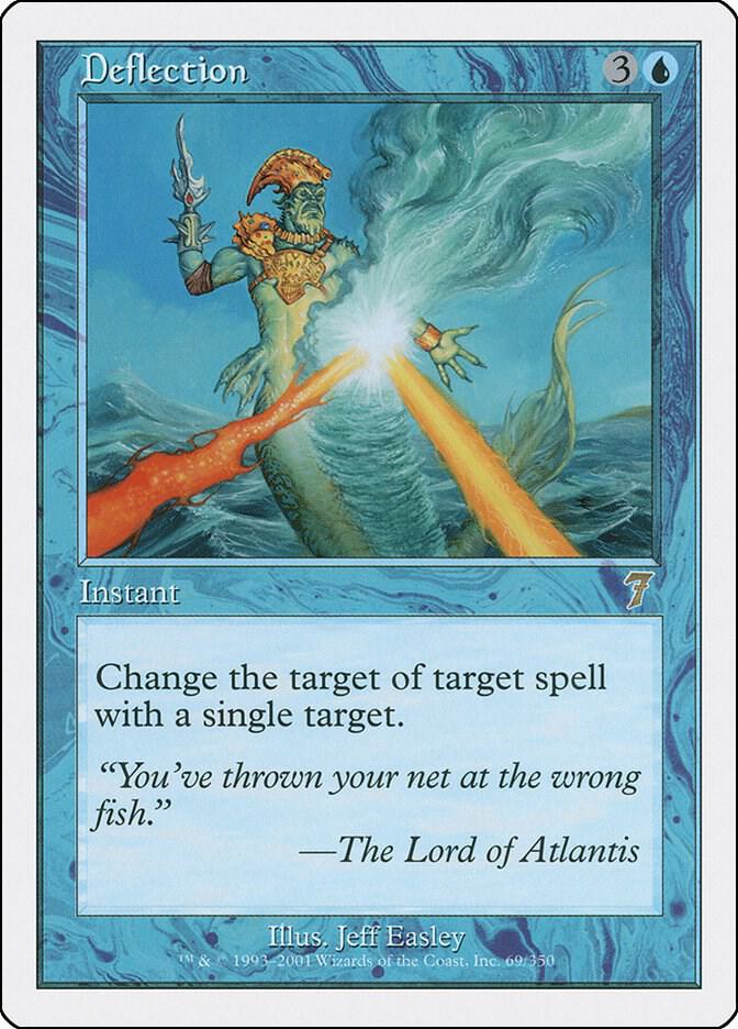 Deflection 69 card from 7th Edition