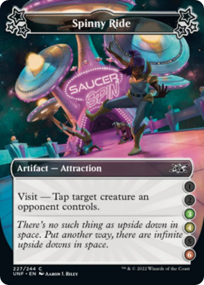 Spinny Ride (3-4-6) 227 card from Unfinity