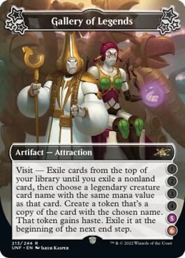 Gallery of Legends (5-6) 213 card from Unfinity