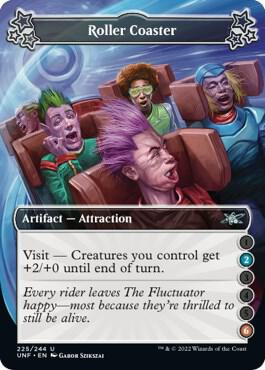 Roller Coaster (2-6) 225 card from Unfinity