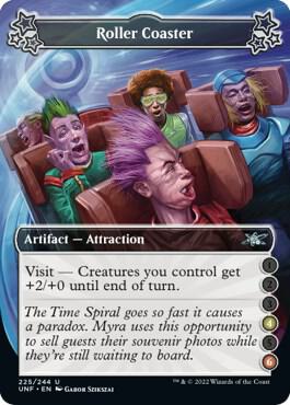 Roller Coaster (4-6) 225 card from Unfinity