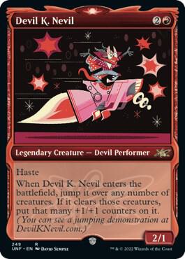 Devil K. Nevil (Showcase) 249 card from Unfinity