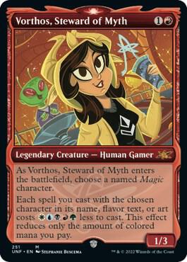 Vorthos, Steward of Myth (Showcase) 251 card from Unfinity