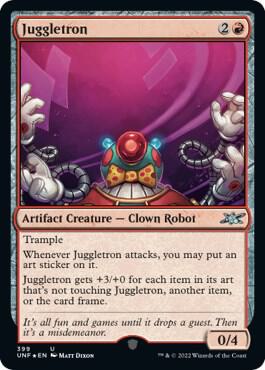 Juggletron (Galaxy Foil) 399 card from Unfinity