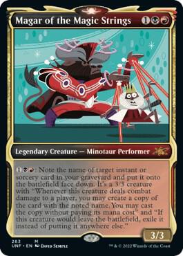 Magar of the Magic Strings (Showcase) 263 card from Unfinity