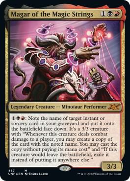 Magar of the Magic Strings (Galaxy Foil) 457 card from Unfinity