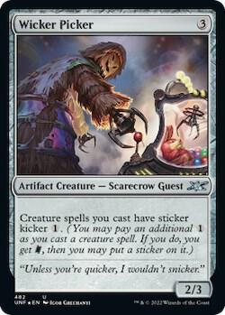 Wicker Picker (Galaxy Foil) 482 card from Unfinity