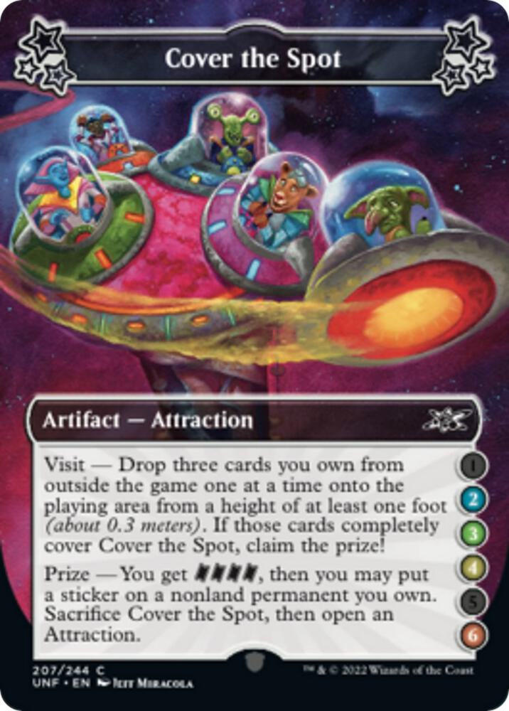 Cover the Spot (2-3-4-6) 207 card from Unfinity