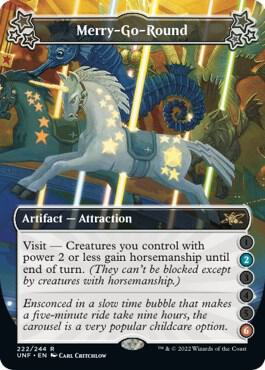 Merry-Go-Round (2-6) 222 card from Unfinity