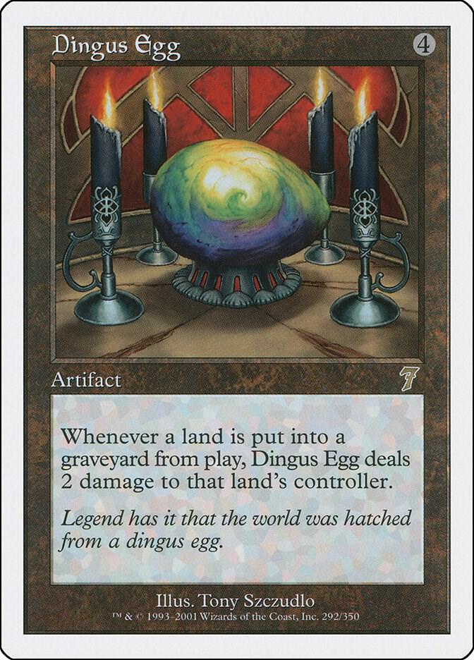 Dingus Egg 292 card from 7th Edition