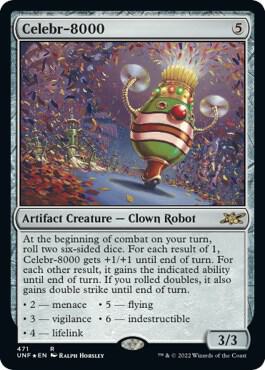 Celebr-8000 (Galaxy Foil) 471 card from Unfinity