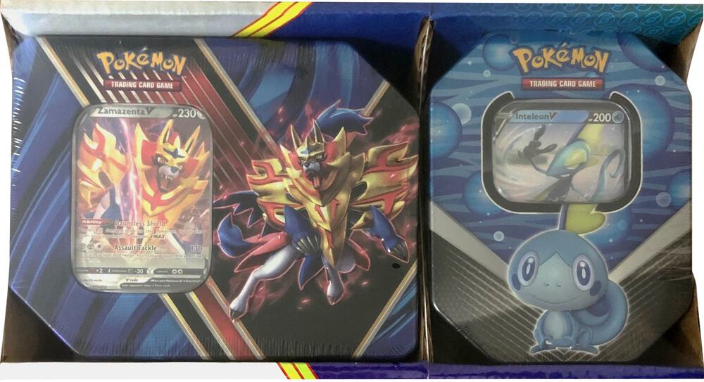 Legends of Galar Tin + Galar Partners Tin 2-pack [Zamazenta V/Inteleon V] (Retail Exclusive) card from SWSH01: Sword & Shield Base Set