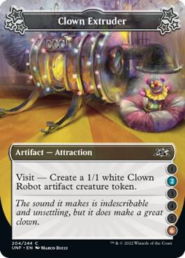 Clown Extruder (2-6) 204 card from Unfinity