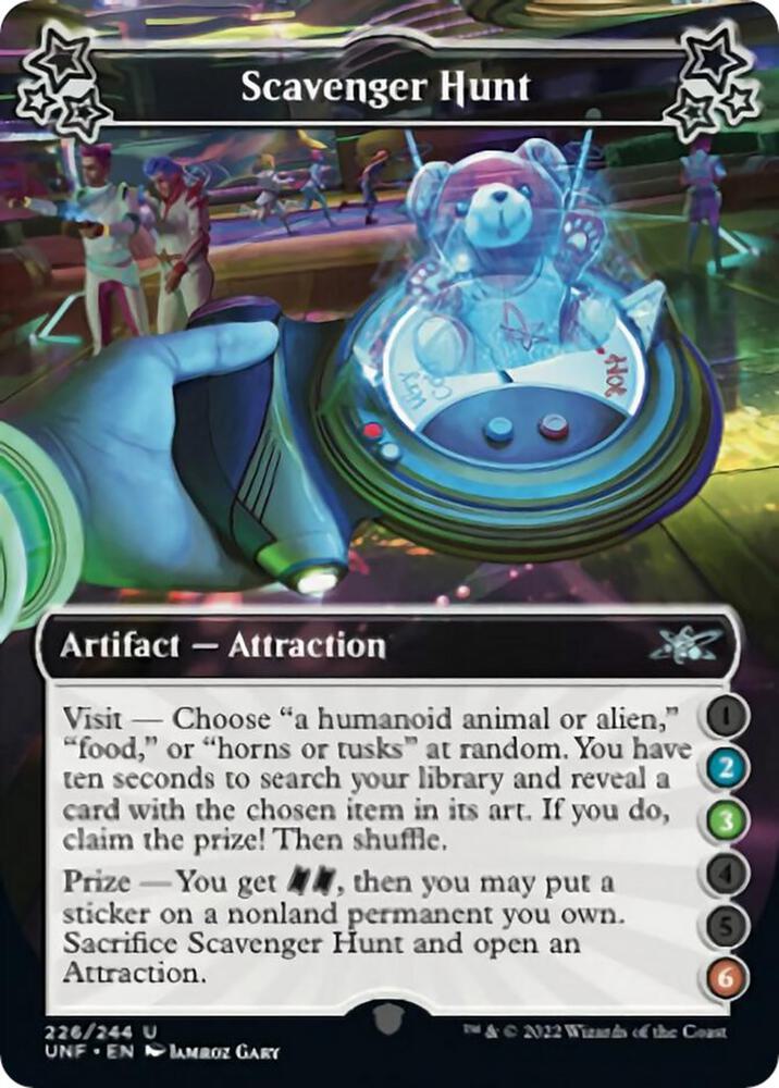 Scavenger Hunt (2-3-6) 226 card from Unfinity
