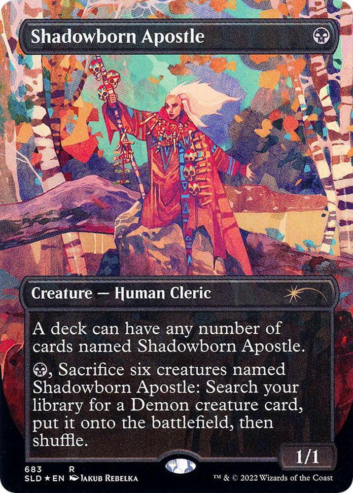 Shadowborn Apostle 683 card from Secret Lair Drop Series
