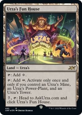 Urza's Fun House (Galaxy Foil) 485 card from Unfinity