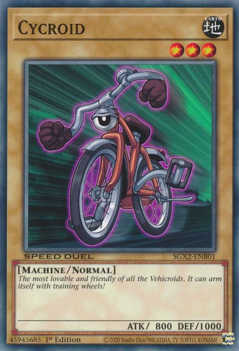 Cycroid SGX2-ENB01 card from Speed Duel GX: Midterm Paradox