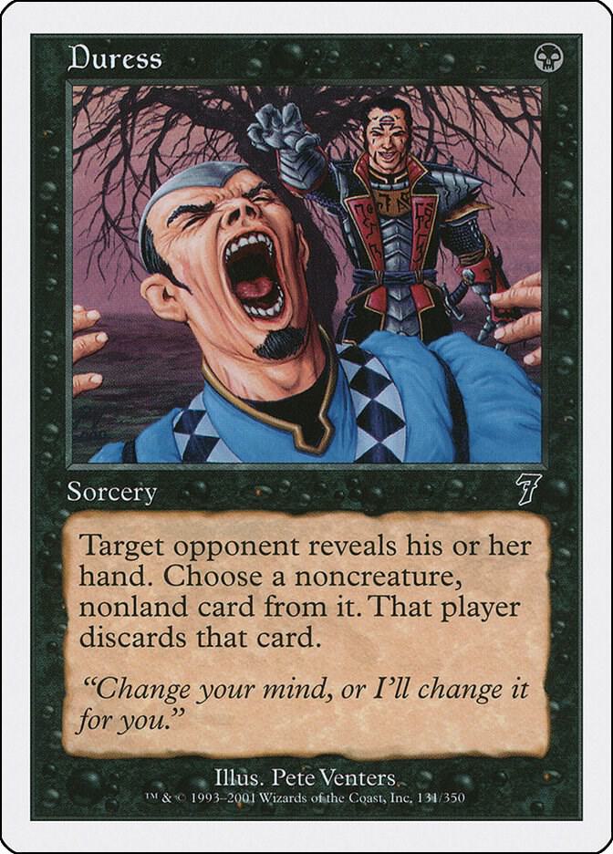 Duress 131 card from 7th Edition