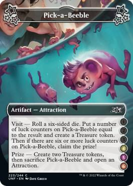 Pick-a-Beeble (4-5-6) 223 card from Unfinity