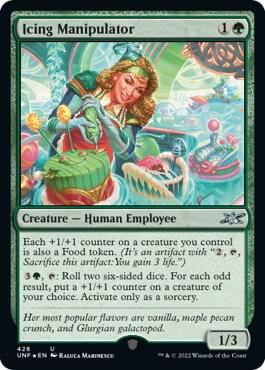 Icing Manipulator (Galaxy Foil) 428 card from Unfinity