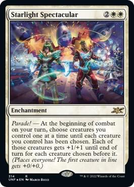 Starlight Spectacular (Galaxy Foil) 314 card from Unfinity