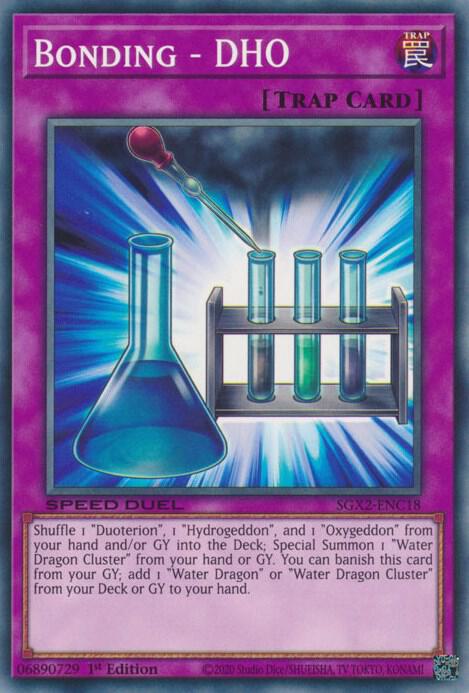 Bonding - DHO SGX2-ENC18 card from Speed Duel GX: Midterm Paradox
