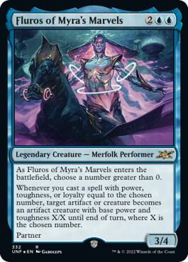 Fluros of Myra's Marvels (Galaxy Foil) 332 card from Unfinity