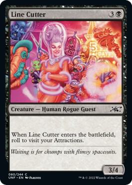 Line Cutter 80 card from Unfinity