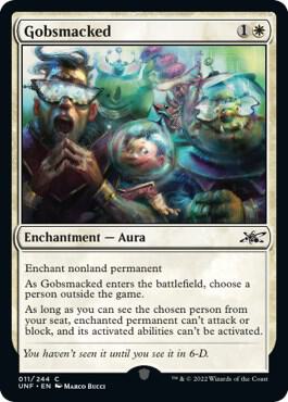 Gobsmacked 11 card from Unfinity