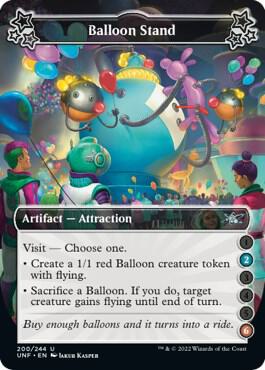 Balloon Stand (2-6) 200 card from Unfinity