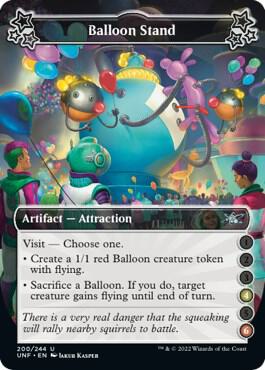 Balloon Stand (4-6) 200 card from Unfinity