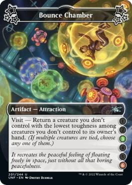 Bounce Chamber (3-6) 201 card from Unfinity