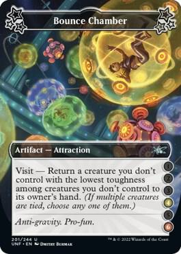 Bounce Chamber (4-6) 201 card from Unfinity