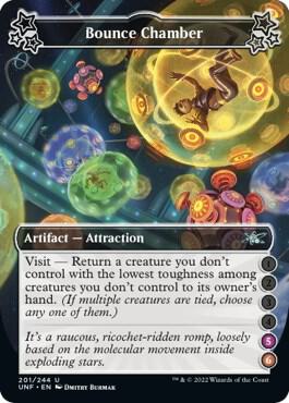 Bounce Chamber (5-6) 201 card from Unfinity