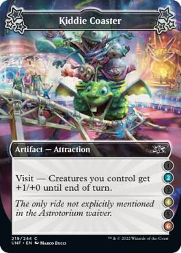 Kiddie Coaster (2-4-6) 219 card from Unfinity