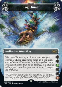Log Flume (3-6) 220 card from Unfinity