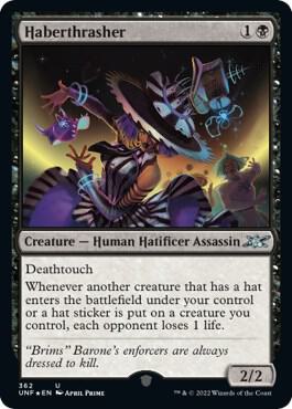 Haberthrasher (Galaxy Foil) 362 card from Unfinity