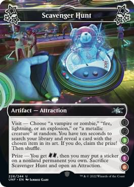 Scavenger Hunt (3-5-6) 226 card from Unfinity