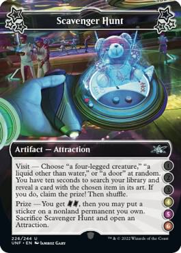 Scavenger Hunt (4-5-6) 226 card from Unfinity
