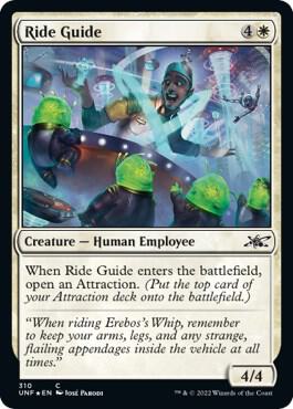 Ride Guide (Galaxy Foil) 310 card from Unfinity