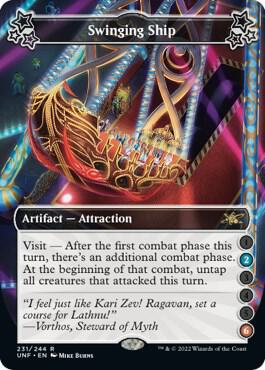 Swinging Ship (2-6) 231 card from Unfinity