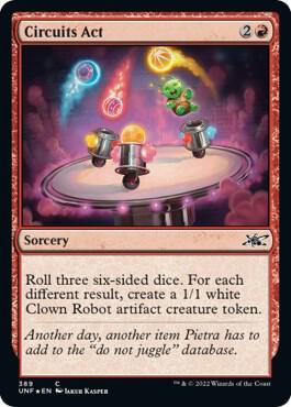 Circuits Act (Galaxy Foil) 389 card from Unfinity