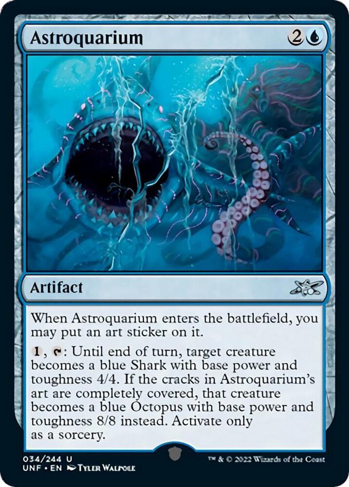 Astroquarium 34 card from Unfinity