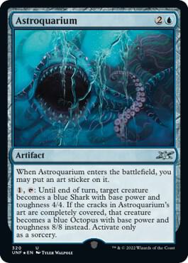 Astroquarium (Galaxy Foil) 320 card from Unfinity