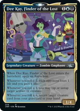 Dee Kay, Finder of the Lost (Showcase) 259 card from Unfinity