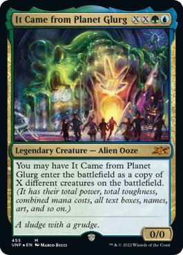 It Came from Planet Glurg (Galaxy Foil) 455 card from Unfinity