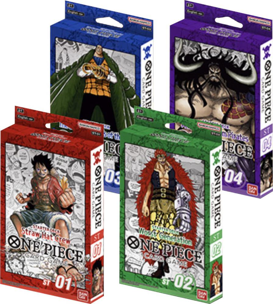 Starter Decks 1-4 [Set of 4] card from Starter Deck 1: Straw Hat Crew