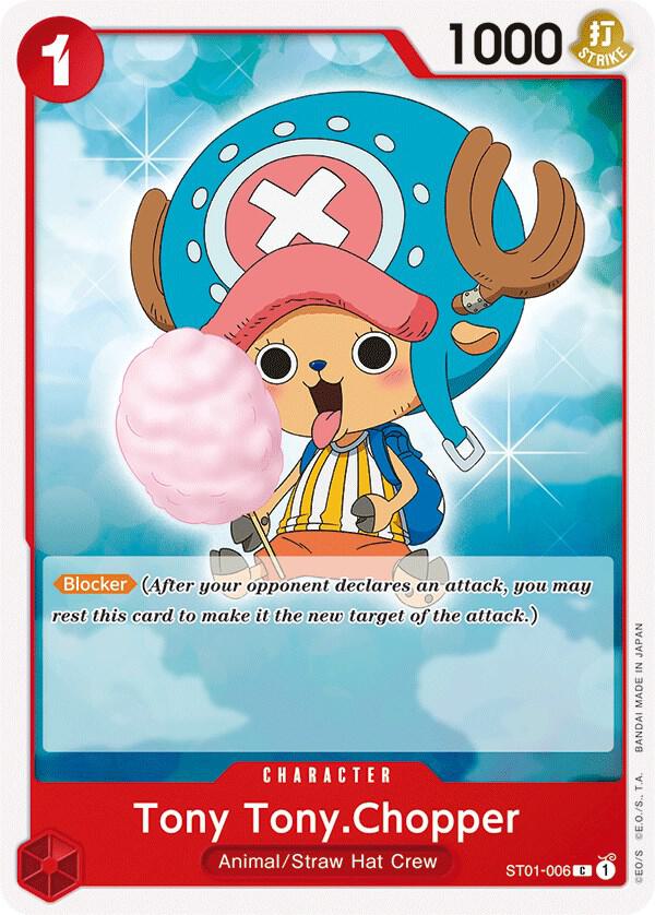 Tony Tony.Chopper ST01-006 card from Starter Deck 1: Straw Hat Crew