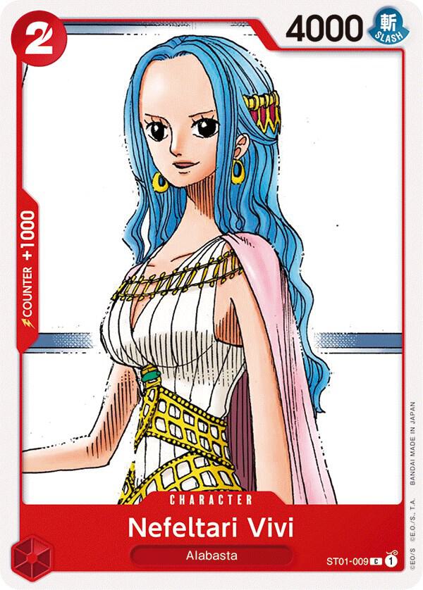 Nefeltari Vivi ST01-009 card from Starter Deck 1: Straw Hat Crew